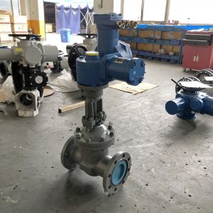 礦用電動閥門MKZ941H-40 DN150防爆（礦山、冶